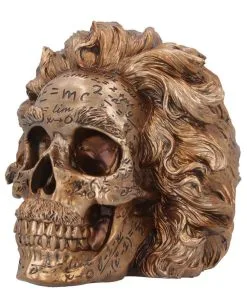 Albert Einstein Totenschädel 21cm -Halloween Geschäft albert einstein totenkopf albert einstein totenschaedel albert einstein skull 54562 03
