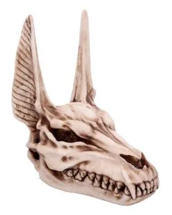 Anubis Totenschädel Figur 17cm -Halloween Geschäft anubis totenkopf figur anubis totenschaedel figur anubis skull figurine 51020 05