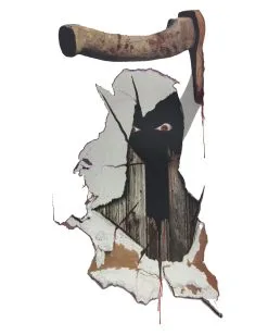 Axtmörder Dekofolie