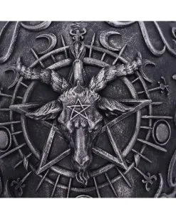 Baphomet's Worship Totenschädel 19,5cm -Halloween Geschäft baphomets worship totenkopf baphomets woreship totenschaedel baphomets worship skull 53448 06