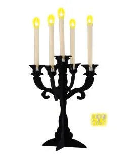 LED Tropfkerzen Set Beige -Halloween Geschäft beige led kerzen als deko led flackering candels halloween deko 38680 02 1