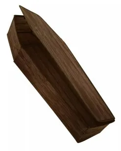 Faltbarer Sarg Mit Deckel Braun 150cm