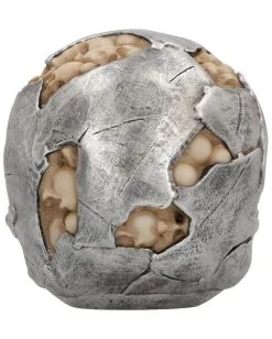 Fraktur Totenschädel 16cm -Halloween Geschäft fracture totenkopf fracture totenschaedel fracture skull gothic deko 54583 03