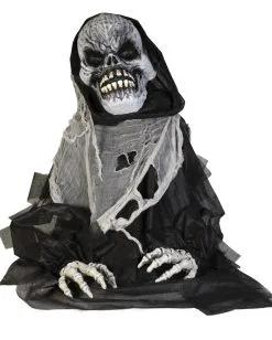 Skelett Reaper Ground Breaker Halloween Animatronic 68cm -Halloween Geschäft grim reaper halloween animatronic halloween figuren online kaufen halloween standfigur 53780 03