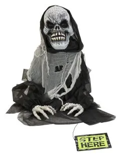 Skelett Reaper Ground Breaker Halloween Animatronic 68cm -Halloween Geschäft grim reaper halloween animatronic halloween figuren online kaufen halloween standfigur 53780 04