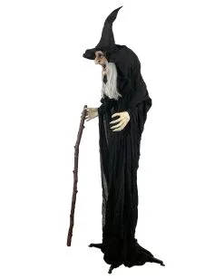 Halloween Figur Hexe Agatha 180cm 5 Halloween Figur Hexe Agatha 180cm -Halloween Geschäft halloween animatronic hexe agatha 180cm halloween und horror deko und animierte props halloween props 52978 3