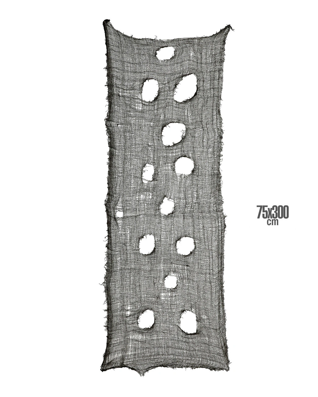 Halloween Lumpenstoff Schwarz 4 Halloween Lumpenstoff Schwarz – Bild 4