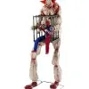 Killer Clown Mit Clown In Käfig Animatronic