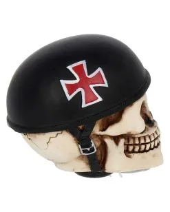 Schaltknauf Totenschädel Mit Helm -Halloween Geschäft horrorshop com schaltknauf totenkopf mit helm totenschaedel sammelfigur totenkopffigur skull gear knob 27089 06