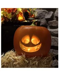 Jabberin Jack Animierter Halloween Kürbis -Halloween Geschäft jabberin jack sprechender halloween kuerbis jabberin jack animated halloween pumpkin halloween deko und halloween animatronics 51656 2