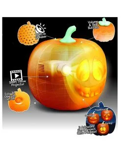 Jabberin Jack Animierter Halloween Kürbis -Halloween Geschäft jabberin jack sprechender halloween kuerbis jabberin jack animated halloween pumpkin halloween deko und halloween animatronics 51656 4
