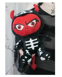 KILLSTAR Gloom Teufel Aus Plüsch 5 KILLSTAR Gloom Teufel Aus Plüsch -Halloween Geschäft killstar gloom pluesch teufel gloom plush devil gothic deko gothic merchandise 50254 03