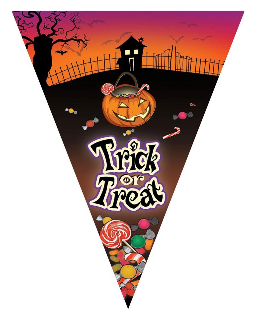 Trick Or Treat Halloween Girlande 5m 1 Trick Or Treat Halloween Girlande 5m