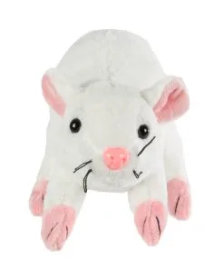 Weiße Plüschratte 19cm 6 Weiße Plüschratte 19cm -Halloween Geschäft kuscheltier ratte 19cm weiss plueschratte fuer kinder geschenkartikel plueschtier ratte 29709 3
