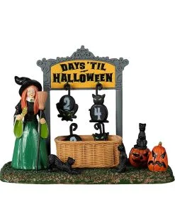 Lemax Spooky Town - Schwarzer Katzen Countdown 9 Lemax Spooky Town - Schwarzer Katzen Countdown -Halloween Geschäft lemax spooky town black cat countdown halloween dekoration spooky town figuren kaufen 53839 05