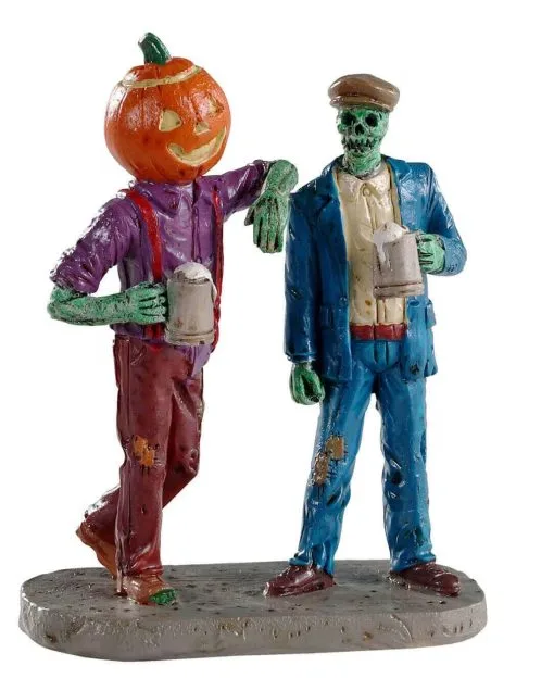 Lemax Spooky Town - Kürbis Jack -Halloween Geschäft lemax spooky town figur jolly jack halloween dekoration spooky town figurine 53626 01