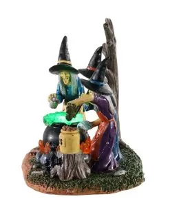 Lemax Spooky Town - Hexen Teamwork -Halloween Geschäft lemax spooky town witches teamwork halloween dekoration spooky town figurine 53630 03