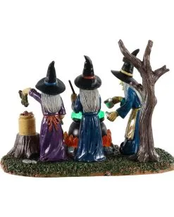Lemax Spooky Town - Hexen Teamwork -Halloween Geschäft lemax spooky town witches teamwork halloween dekoration spooky town figurine 53630 04
