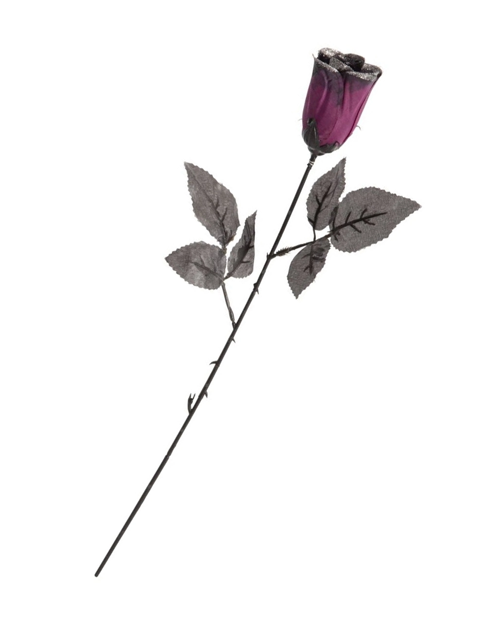 Violette Gothic Rose Mit Glitzer 1 Violette Gothic Rose Mit Glitzer