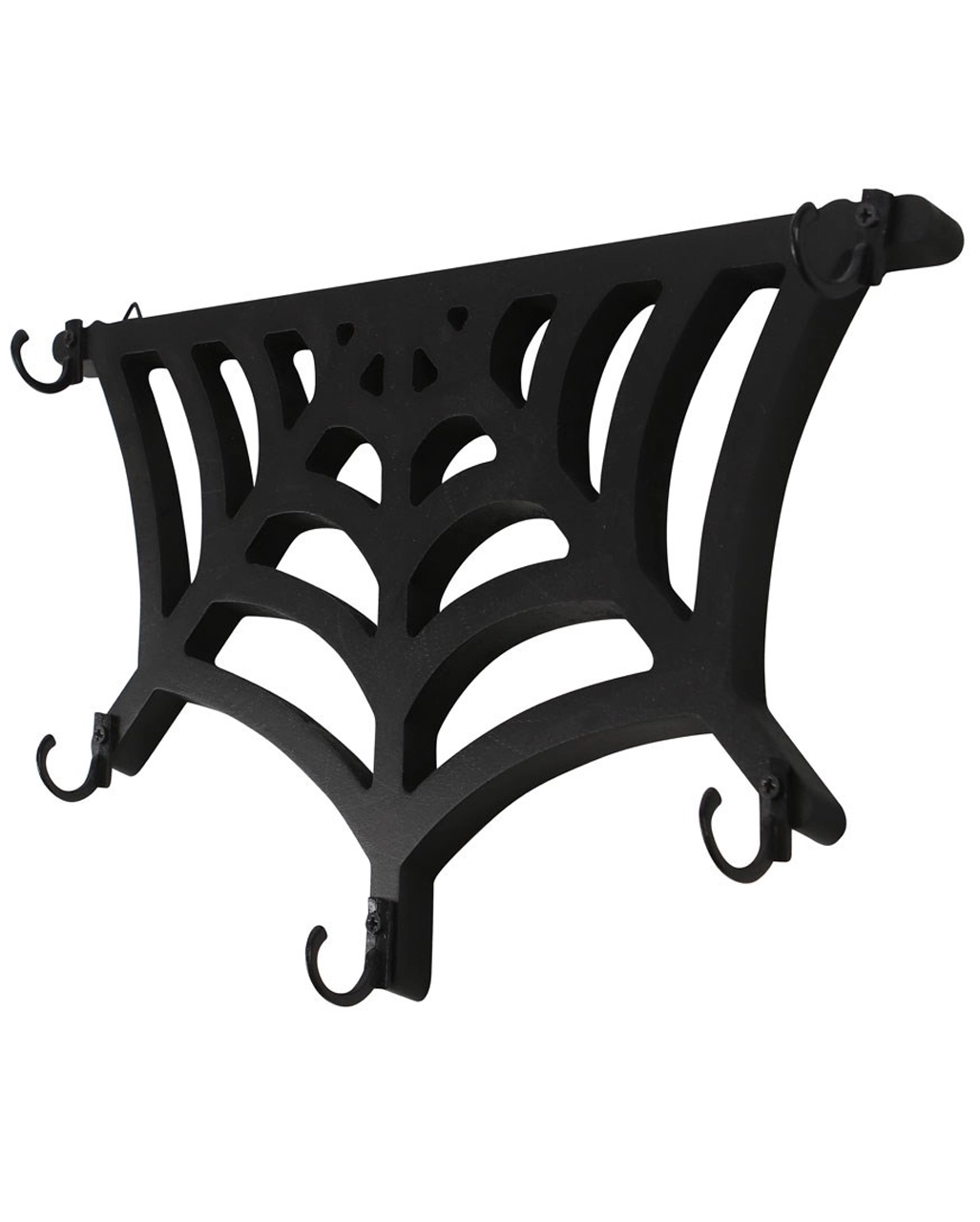 Spinnweben Schlüsselbrett Mit Haken 30cm 2 Spinnweben Schlüsselbrett Mit Haken 30cm – Bild 2