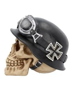 Totenschädel Mit Eisernem Kreuz -Halloween Geschäft totenkopf mit eisernes kreuz totenschaedel mit eisernem kreuz skull with iron cross 39678 03