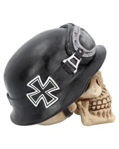 Totenschädel Mit Eisernem Kreuz -Halloween Geschäft totenkopf mit eisernes kreuz totenschaedel mit eisernem kreuz skull with iron cross 39678 06