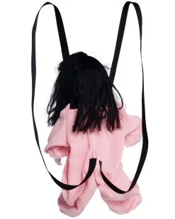 Animierte Zombie Puppe Zum Umschnallen 57cm -Halloween Geschäft zappelnde zombie puppe zum umschnallen fidgeting zombie strap on doll halloween animatronic rucksack 53370 4